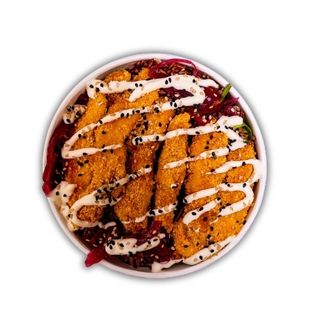 Insalata pollo e crunch