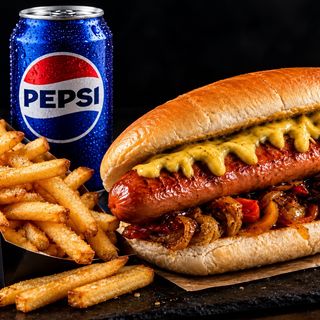 Combo hot dog XXL
