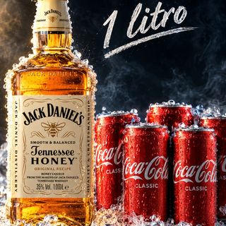 Party Kit Jack Daniel's Honey 1 l