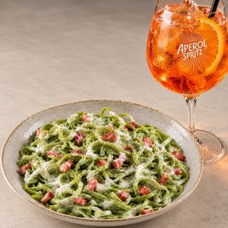 Tagliolini Verdi & Aperitivo A Scelta