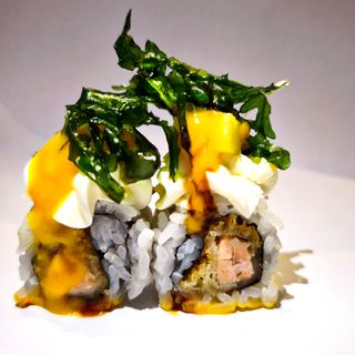 U35. Sakefritto mango roll