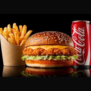 Chicken Burger Menu