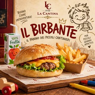 Menù bimbi Il birbante