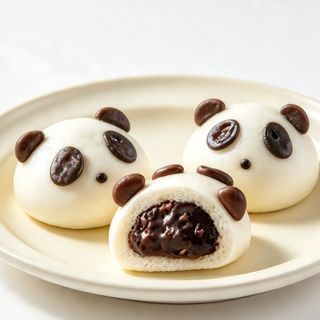 Bao panda al cioccolato 2 pz