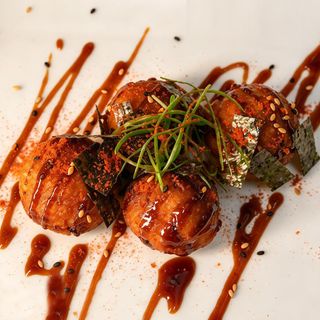 Spicy takoyaki 4 pz