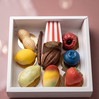 Box frutta realistica 10 pezzi