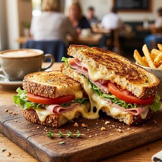 Maxi Toast al prosciutto