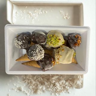 Conetti gelato vaschetta termica - 7 pezzi