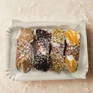 Cannoli siciliani con ricotta di pecora x4