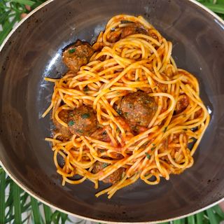 Spaghetti Meatballs