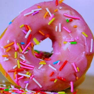 Blueberry donut