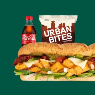 Periperi Chicken 6 Inch+ Packet of Crisps+ 500ml Bottled Beverage Soda