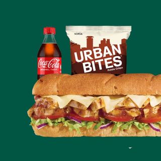 Teriyaki 6 Inch+ Packet of Crisps+ 500ml Bottled Beverage Soda