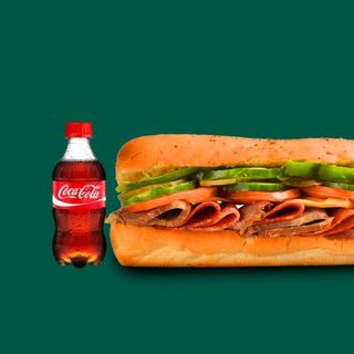 Beef Deluxe 6-Inch with 350ml Drink