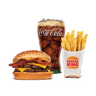 Double Cheeseburger Bacon Combo