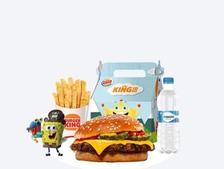 Junior Cheeseburger Combo