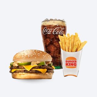 Double Chili Cheeseburger Combo