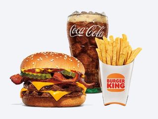 Double Cheeseburger Bacon Combo