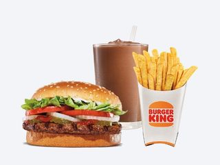 Whopper® Combo + Free Milkshake
