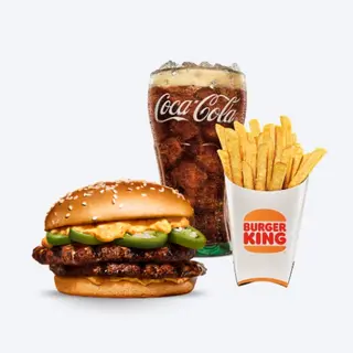 Double Chili Cheeseburger Combo