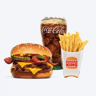 Double Cheeseburger Bacon Combo