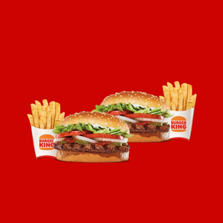 Whopper Wednesday Beef (2 Whoppers + 2 small fries)