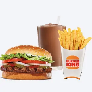 Whopper® Combo + Free Milkshake
