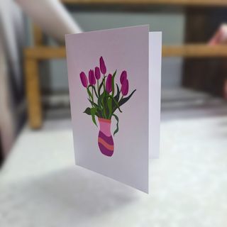 A6 card size