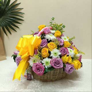 Sunset Serenade Basket