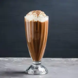 Double espresso milkshake