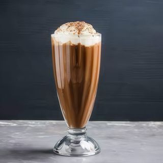 Double espresso milkshake
