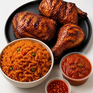 3 Piece Jollof Combo