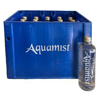 Aquamist Sparkling Water Glass Bottle 20 Pack 500ml