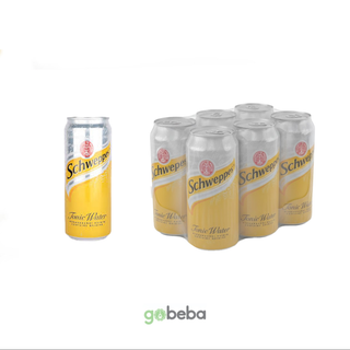Schweppes Tonic Water 6 pack 330Ml Can