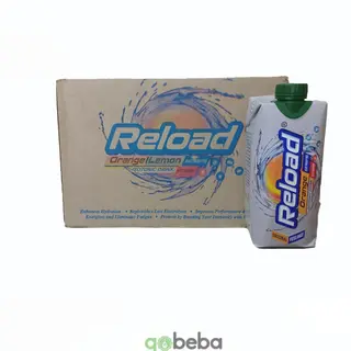 Reload Orange Isotonic Drink 12 Pack  500ml