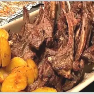 1/4 Wet Fry Goat Meat