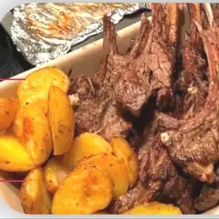 1/4 Dry Fry Goat Meat