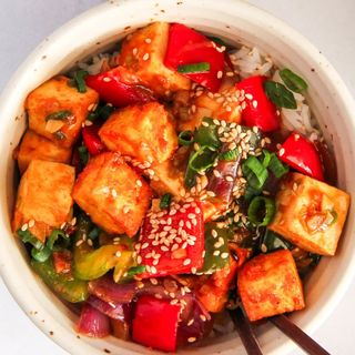 Tofu Chilly - Vegan
