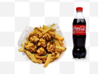 Chicken Nuggets + Small Chips + 500ml Drink