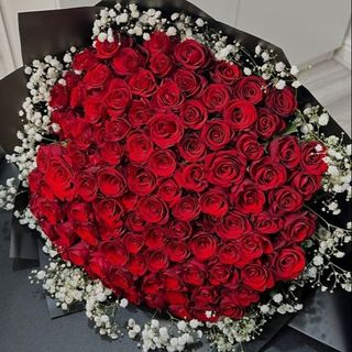 100 Red Rose Bouquet