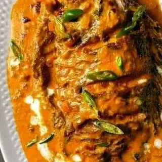 Large Tilapia curry.
