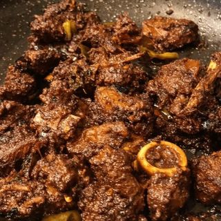 Goat dry fry