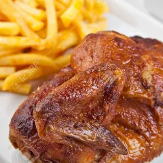 Chicken 1/4 - Serving Salad, Reg Chips