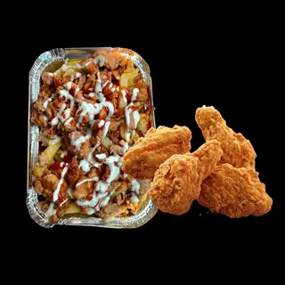 SuperBowl + 4 Piece Wings