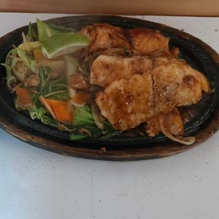 Red Snapper with Fried Vegetable