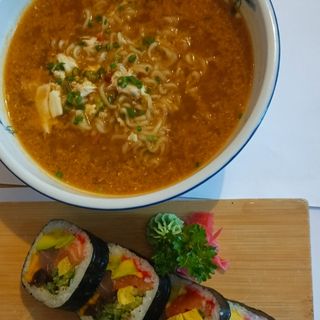 Ramen and Futomaki
