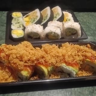 Vegetable Sushi Platter For 2 Persons