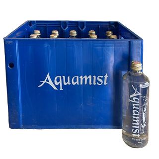 Aquamist Sparkling Water Glass Bottle 20 Pack 500ml