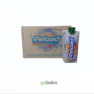 Reload Orange Isotonic Drink 12 Pack 500ml