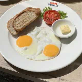2 Eggs & Toast